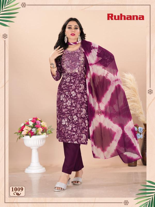 Fashion Talk Ruhana Vol 4 Kurti Bottom With Dupatta